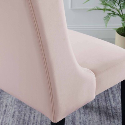 Set of 2 Baronet Performance Velvet Dining Chairs - Modway