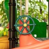 Green and Yellow Outdoor Playground Captain Pirate Ship Wheel, Plastic Playground Swing Set Accessories Steering Wheel - 3 of 4