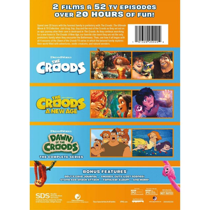 The Croods Ultimate Movies &#38; TV Collection (DVD)(2023), 3 of 4