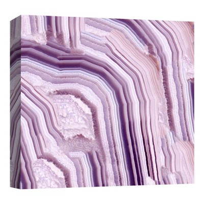 16" x 16" Purple Waves Decorative Wall Art - PTM Images