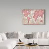 Trademark Fine Art -Silvia Vassileva 'Blushing World Map V2 Crop' Canvas Art - 3 of 3