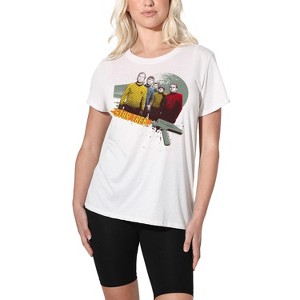 Women's Star Trek Strange New Worlds Loose T-Shirt White - 1 of 4