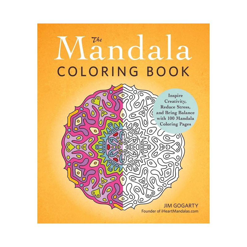 The Mandala Coloring Book - by  Jim Gogarty (Paperback), 1 of 2
