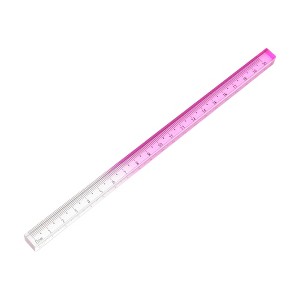 Unique Bargains Ruler Square Ruler 20cm +/-5% Accuracy Acrylic Gradient 7.87"x0.39"x0.39" 1 Pcs - 1 of 4