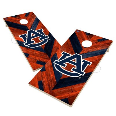 NCAA Auburn Tigers 2'x4' Solid Wood Cornhole Board