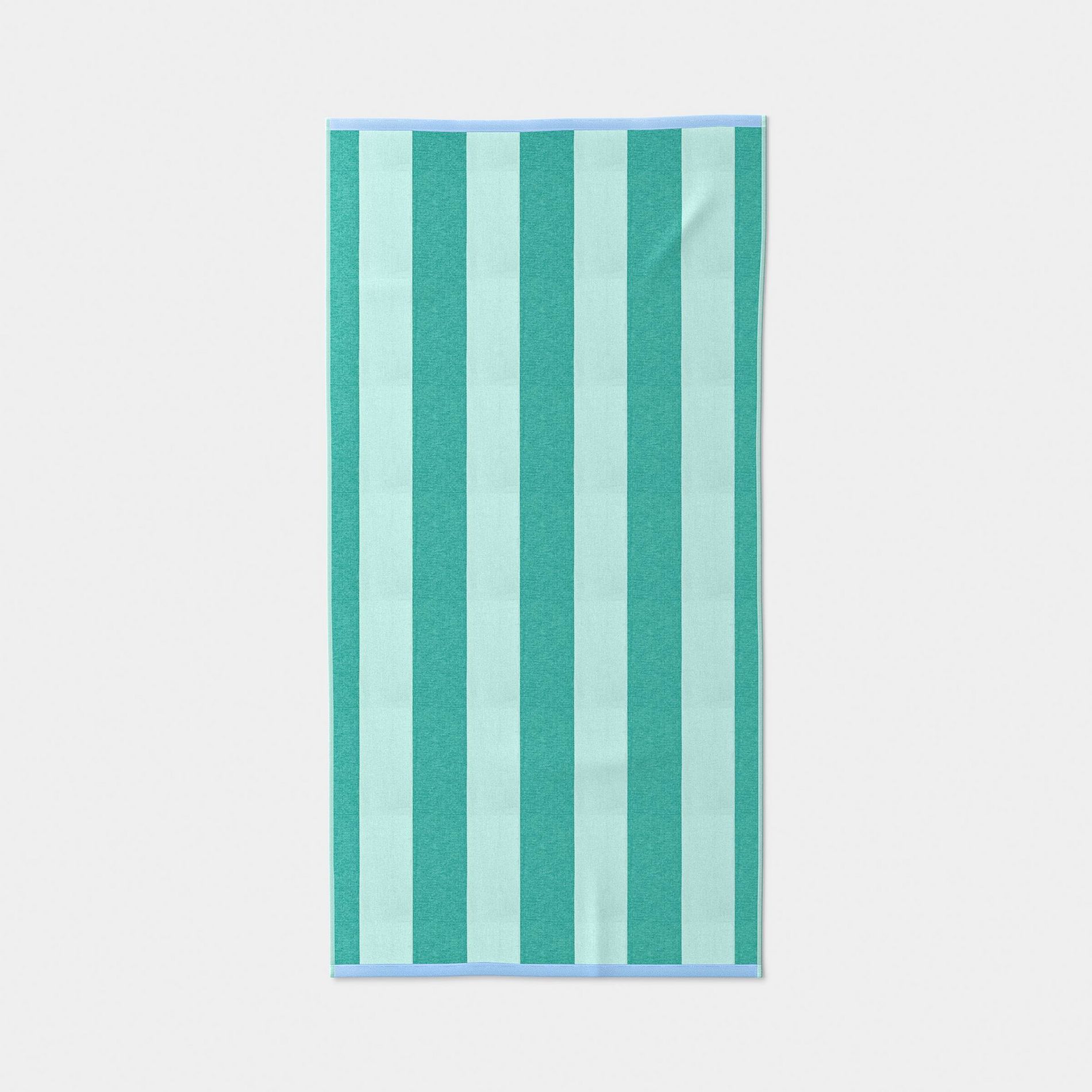 32"x62" Vertical Cabana Striped Reversible Sand Resist Beach Towel - Sun Squad™