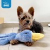 Best Pet Supplies Crinkle Dog Toy for Small, Medium, and Large Breeds, Cute No Stuffing Duck with Soft Squeaker - 2 of 4