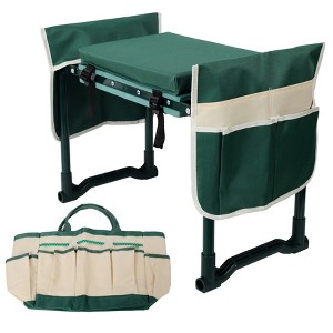 Dexmalle Garden Kneeler and Seat Bench with 2 Free Tool Pouch - 1 of 4