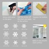 Wrapables Snowflake Window Clings Decal Stickers, Christmas Winter Decoration for Glass Windows, 9pc Starry - 3 of 4