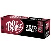 Dr Pepper Zero Sugar Soda - 12pk/12 fl oz Cans - image 4 of 4
