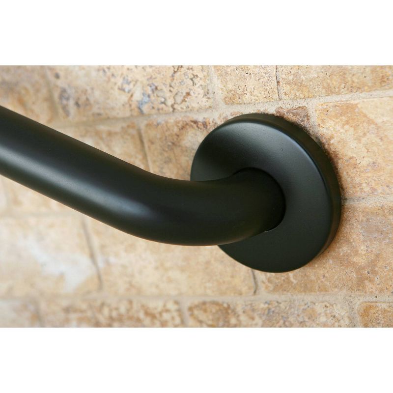 12&#34; Americana Grab Bar in Oil Rubbed Bronze - Kingston Brass, ADA Compliant, Corrosion-Resistant, Stainless Steel, 5 of 6