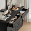 Snynuxx 55'' Sideboard Cabinet  with Drawer & Adjustable Shelves - 4 of 4