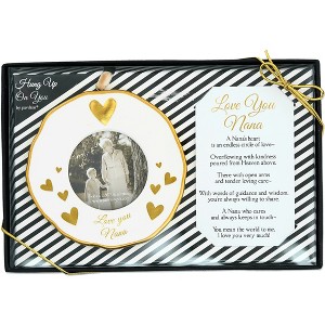 Pavilion Gift Company - Nana - 4" Photo Frame Ornament  - Tree Ornaments - 1 of 4