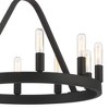 Designers Fountain Carousel 10 - Light Chandelier in  Black - 2 of 4