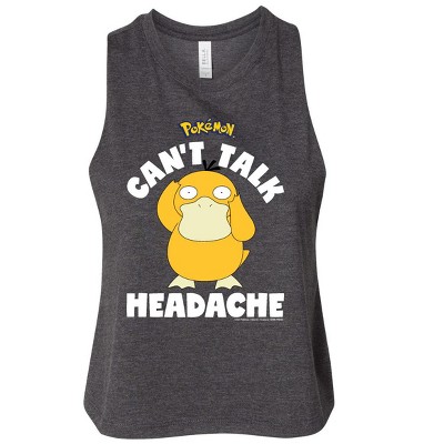 Women's - Pokémon - Psyduck Graphic Racerback Tank