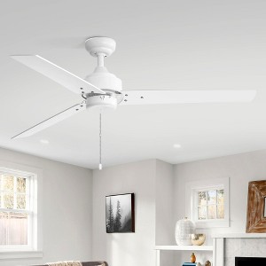 Airsurfer 52-inch 3-Blade 3-Speed Ceiling Fan with Pull Chain without Light - 1 of 4