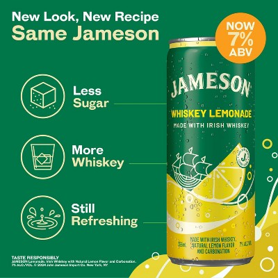 Jameson Lemonade RTD - 4pk 355ml Cans