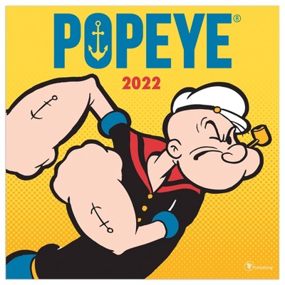 2022 Wall Calendar Popeye - The Time Factory