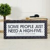 VIP Metal 12 in. White Need a High Five Sign - 2 of 4