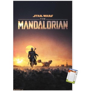 Trends International Star Wars: The Mandalorian - D23 One Sheet Unframed Wall Poster Prints - 1 of 4