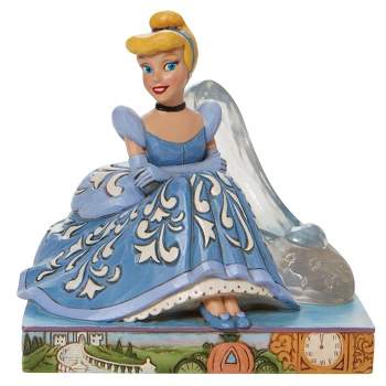 Jim Shore " A Magical Midnight Cinderella Glass Slipper  -  Decorative Figurines