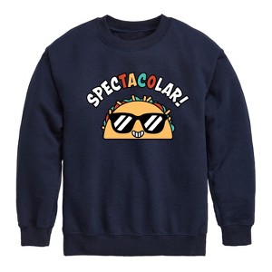Boys' - Instant Message - Spectacolar Graphic Long Sleeve Fleece Sweatshirt - 1 of 4