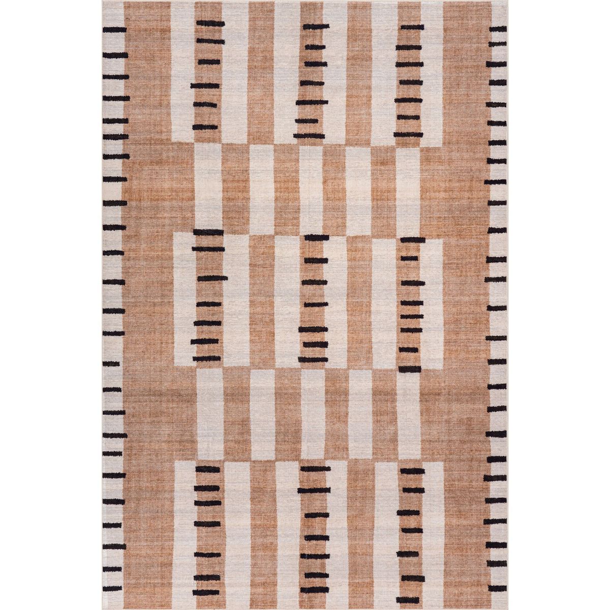 Nuloom Galisse Striped Washable Rug