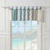 Greenland Home Fashions Thalia Stylized Florals and Geometric Prints Bohemian Ultimate Comfort Valance 84"x21" Blue - 2 of 4