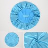 Anna-Kaci Satin Sleep Bonnet Elasticity Wide Band Silky Hair Protection for Curly and Natural Hair - 4 of 4