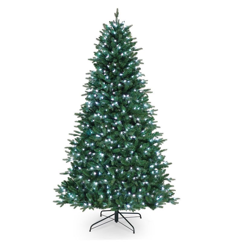 7.5' Alexa Enabled RGB LED Illuminated Christmas Tree – Mr. Christmas, 1 of 12