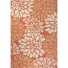 JONATHAN Y Zinnia Modern Floral Textured Weave Indoor/Outdoor Area Rug - 2 of 4