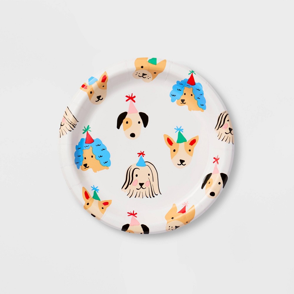 Photos - Other tableware 20ct Dog Snack Plates - Spritz™