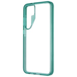 ZAGG Santa Cruz Case for Samsung Galaxy S24+ (Plus) - Clear/Aquamarine Blue - 1 of 1