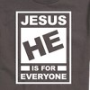 Men's - Instant Message - Jesus Rating Short Sleeve Graphic T-Shirt - 2 of 4