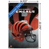 Trends International NFL Cincinnati Bengals - Helmet 16 Unframed Wall Poster Prints - 3 of 4
