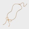 Cord with Wire Flower Choker Necklace - Wild Fable™ Black/Gold