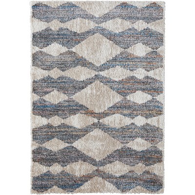 Mynka Transitional Diamond Area Rug