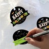 Big Dot of Happiness Jack-O'-Lantern Halloween - Kids Halloween Party Clear Goodie Favor Bags - Treat Bags With Tags - Set of 12 - 3 of 4
