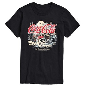 Men's - Coca Cola - For Sparkling Holidays Short Sleeve Graphic T-Shirt - 1 of 4