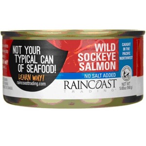 Raincoast Wild Sockeye Salmon No Salt Added 5.65 oz Can - 1 of 1