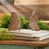 Etched Butterfly Shelf Sitter (Set of 4) - 2 of 4