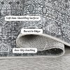 Soft Vintage Grey Area Rug - Ultra-Thin, Washable, Non-Slip, Large Dining Room Carpet for Modern Interiors - 3 of 4