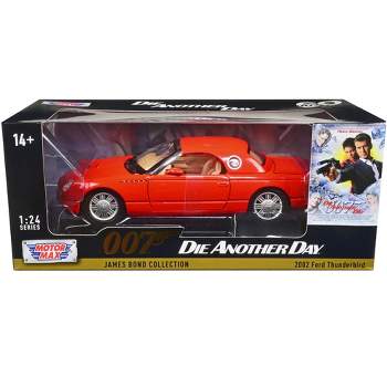 2002 Ford Thunderbird Orange James Bond 007 "Die Another Day" (2002) Movie 1/24 Diecast Model Car by Motormax