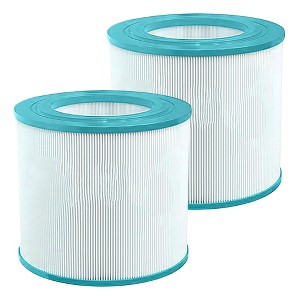 Hurricane Filters Replacement Spa Filter Cartridge for Pleatco PAP50, Unicel C-9405, Filbur FC-0684, Pentair Clean & Clear 50, Predator 50 (2 Pack) - 1 of 4