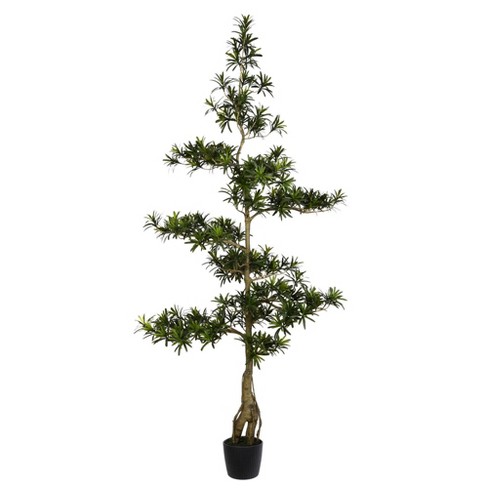 Vickerman Artificial Potted Podocarpus Tree : Target