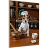 Amanti Art Jack Russell Puppy Chef by Andreas Magnusson Framed Canvas Wall Art - 2 of 4