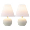 JONATHAN Y Asher Minimalist Scandinavian Resin/Iron Gourd LED Table Lamp - 2 of 4