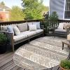 World Rug Gallery Distressed Geometric Indoor/Outdoor Area Rug - 2 of 4