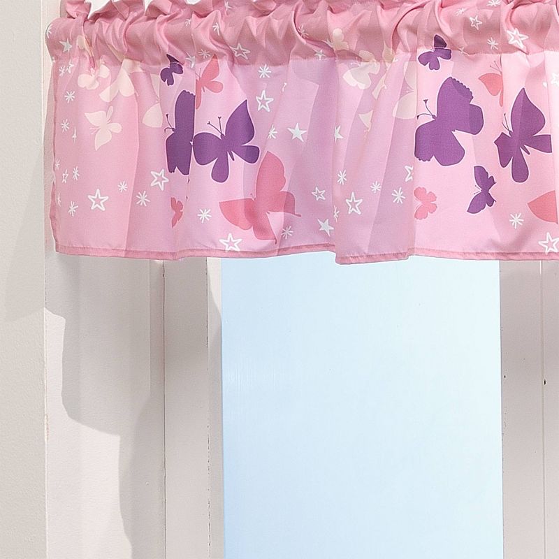 Bedtime Originals Butterfly Kisses Window Valance, 3 of 5