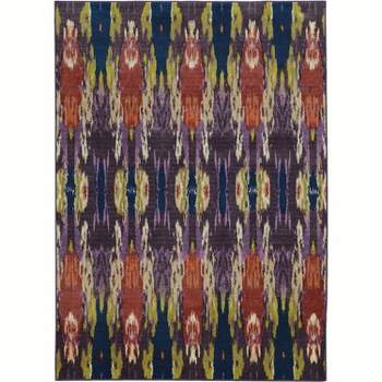 Oriental Weavers Pantone Prismatic Indoor Area Rug 7'10" x 10'10", Navy/Multicolored